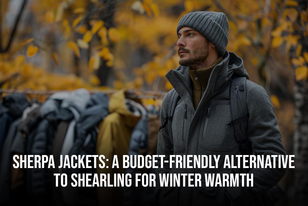 Sherpa Jackets: A Budget-Friendly Alternative to Shearling for Winter Warmth