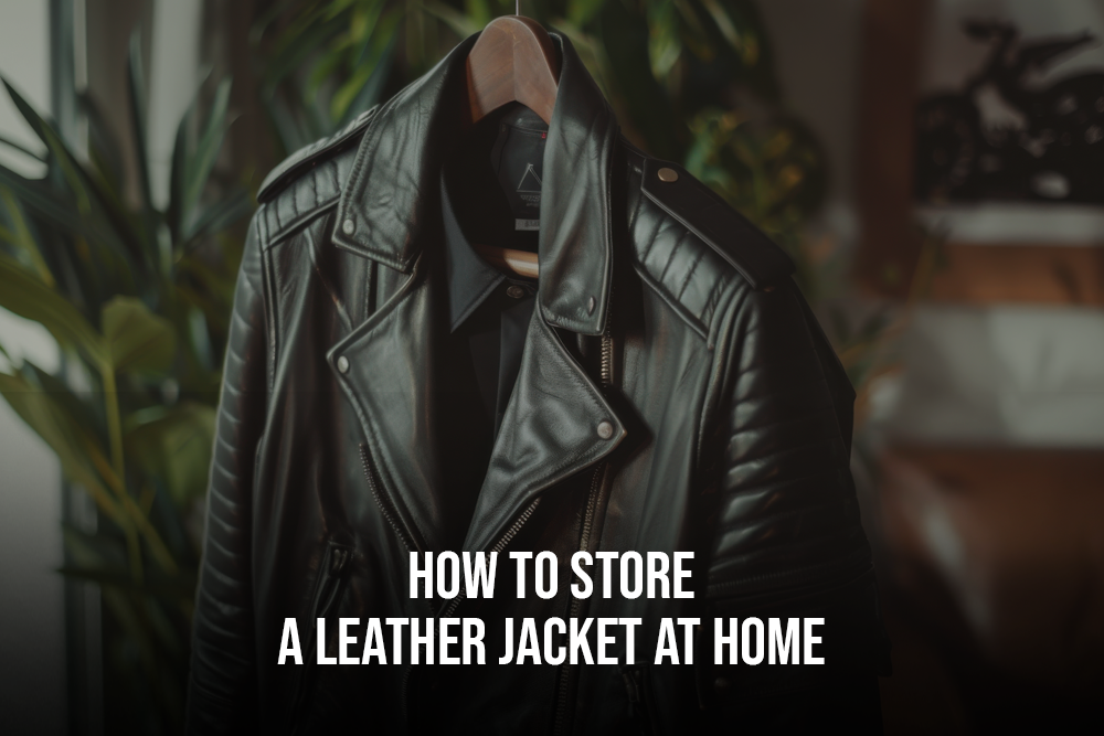 How to Store a Leather Jacket At Home