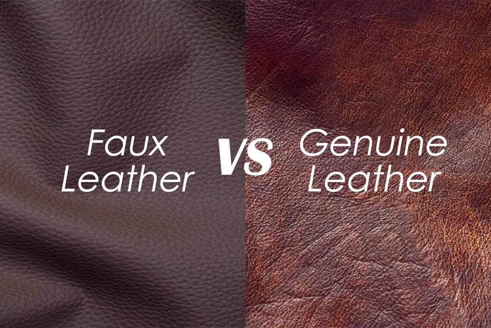 Faux Leather vs Genuine Leather