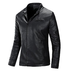 Austin Men's Slim Fit Original Leather Jacket