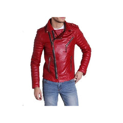 Men's Stylish Asymmetrical Moto Jacket