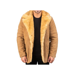 Men's Shearling Original Suede Leather Jacket