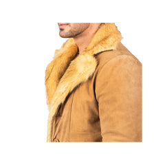 Men's Shearling Original Suede Leather Jacket