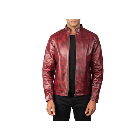 Men's Slim Fit Biker Jacket