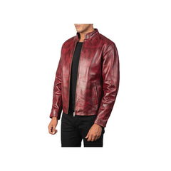 Men's Slim Fit Biker Jacket