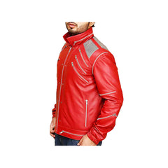 Men's MJ Beat Leather Jacket