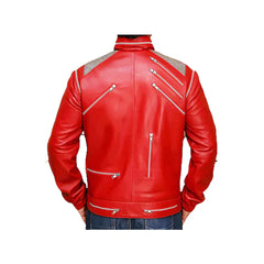 Men's MJ Beat Leather Jacket