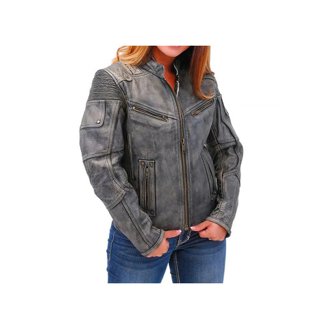 Women's Ultimate Vented Vintage Original Motorcycle Jacket