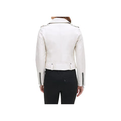 Women's Stylish Zipper Chest Original Moto Jacket