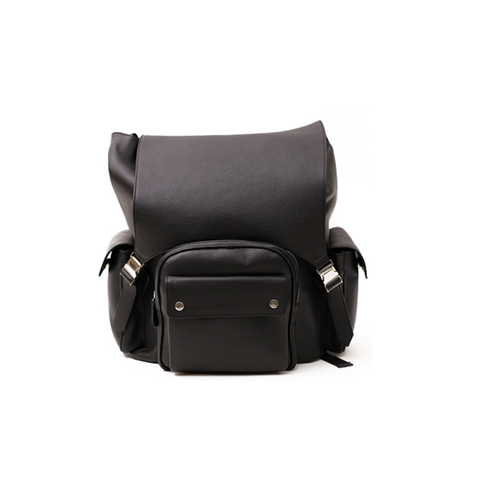 Classic Real Leather Travel Backpack