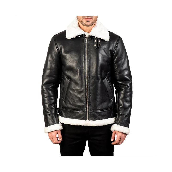 Men's Fur Shearling Original Leather Jacket