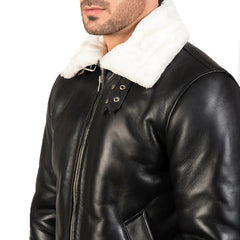 Men's Fur Shearling Original Leather Jacket