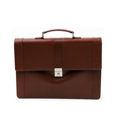 Men’s Real Leather Smart Office Briefcase