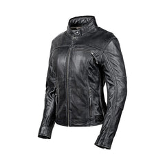 Women's Lolo Leather Armored Motorcycle Riding Jacket