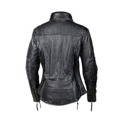 Women's Lolo Leather Armored Motorcycle Riding Jacket