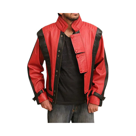 Men's MJ Thriller Leather Jacket