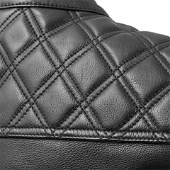 Men's Diamond Quilted Motorcycle Vest