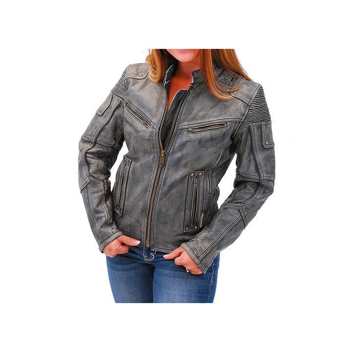 Women's Ultimate Vented Vintage Original Motorcycle Jacket