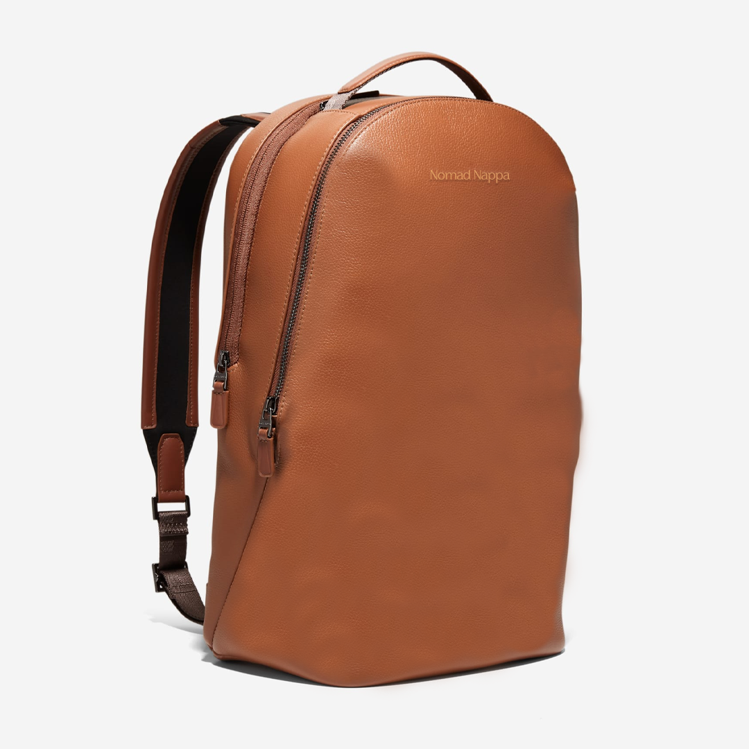 Explorer Milled Cow Leather Travel Backpack