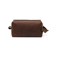 Classic Genuine Leather Toiletry Bag